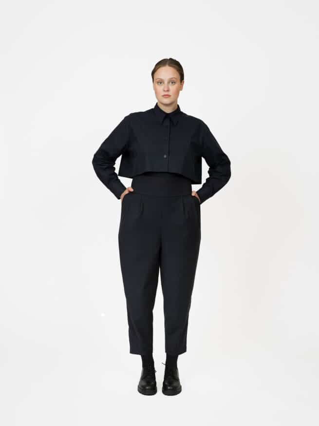 Pleated trousers housukaava - Image 7