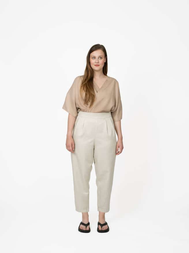 Pleated trousers housukaava - Image 10